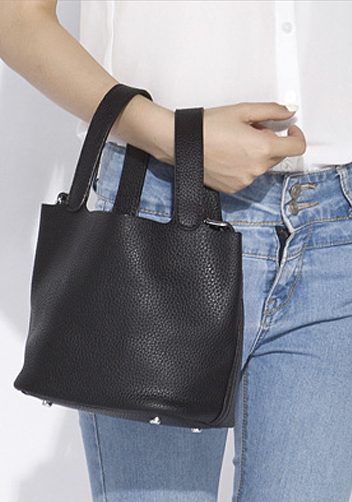 Estelle Leather Bag Black