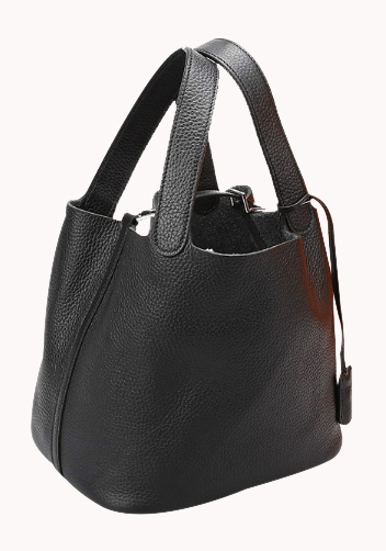 Estelle Leather Bag Black