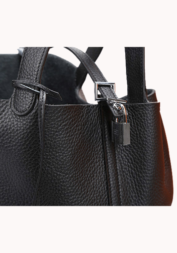 Estelle Leather Bag Black