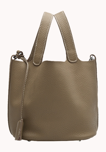 Estelle Leather Bag Grey