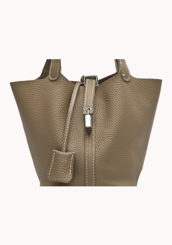 Estelle Leather Bag Grey