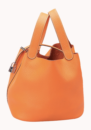 Estelle Leather Bag Orange