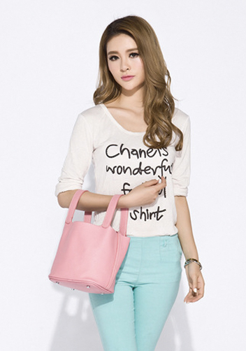 Estelle Leather Bag Pink