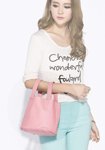 Estelle Leather Bag Pink