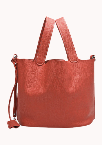 Estelle Leather Bag Red