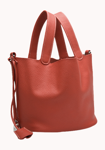 Estelle Leather Bag Red