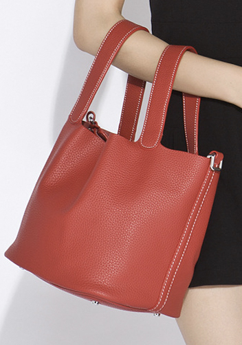 Estelle Leather Bag Red