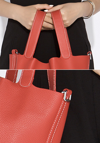 Estelle Leather Bag Red